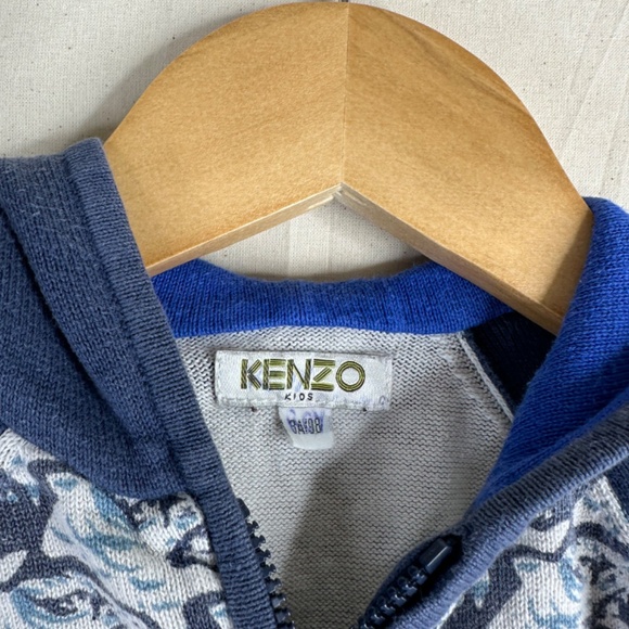 Kenzo Boys Tiger Hoodie Size 3 years - Picture 3 of 8